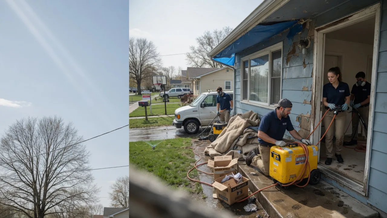 Basement Flood Cleanup in Erin, TN near me